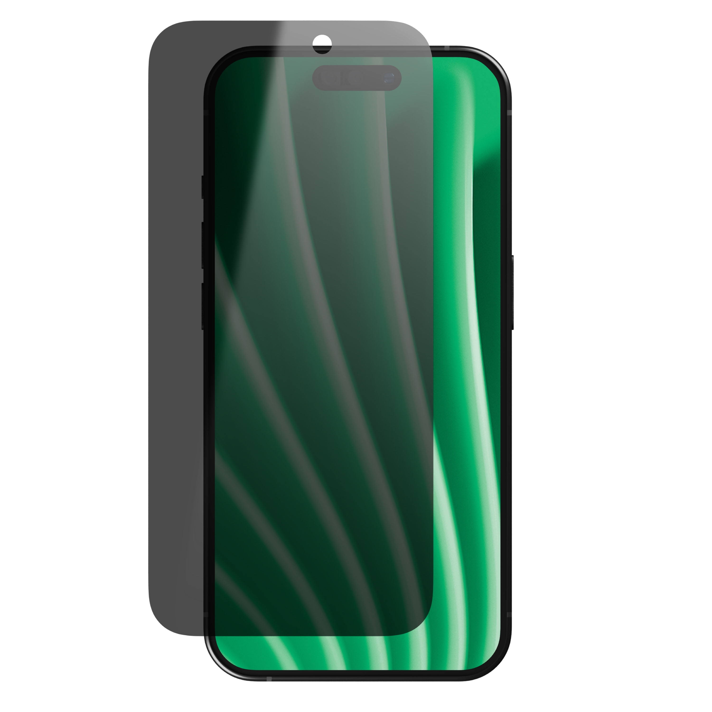 Onn Privacy Glass Screen Protector for iPhone 16 Made with Durable Glass by Corning for Ultimate Protection