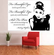 wm9-Audrey Hepburn Quotes PHOTO WALLPAPER MURAL via Relatably.com