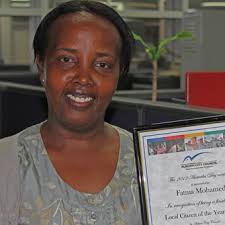 Fatma Mohamed. Auburn&#39;s Local Citizen of the Year for 2012. (Karen Michelmore - ABC Local) - r885054_8813628