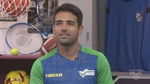 Santista Guilherme Teodoro ajuda Brasil a igualar campanha histórica no Mundial de Tênis de Mesa