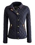 Joules quilted jacket navy