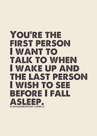 The first person I want to talk to and the last person I want to ... via Relatably.com