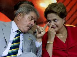 Resultado de imagem para fotos de lula e dilma brigando