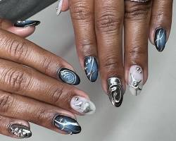 Image of Textured Nails nail art