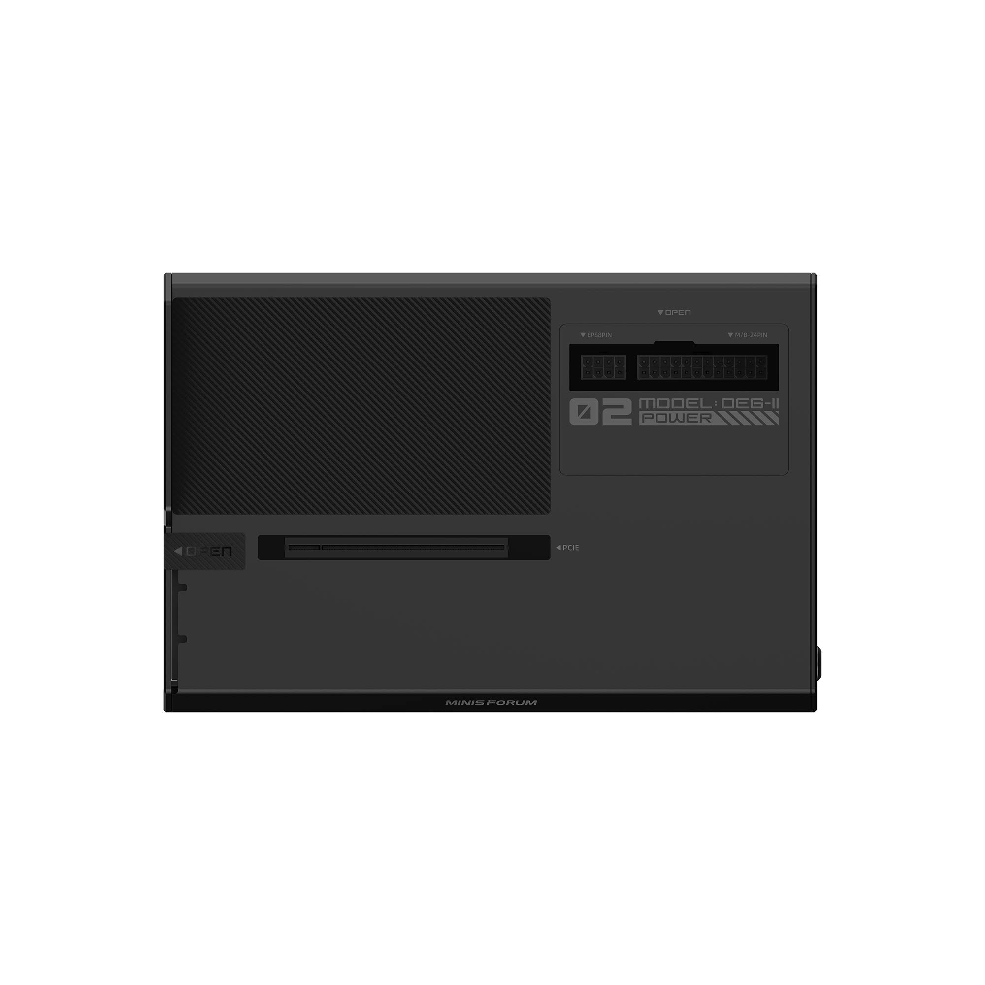 MINISFORUM DEG2 eGPU Dock OCuLink, Compatible with TBT5 Devices, Supports Ultrabooks and Mini PCs