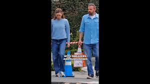 Matching outfits put Ben and Garner in spotlight