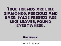 Make personalized picture quotes about friendship - True friends ... via Relatably.com