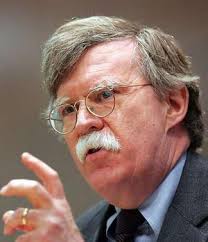 In his latest piece at the Weekly Standard, John Bolton says that negotiations are “delusional” and that our only option at this point is to launch a war ... - John-Bolton-yeah