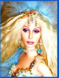 One of a Kind Celebrity Repaint Custom Cher Doll 6/09 - CherMermaidGalleryWEB