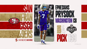 49ers Draft CB Ephesians Prysock in 2026 NFL Draft