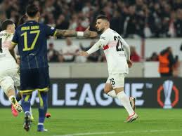 Rund um das Spiel in der Europa League in Porto