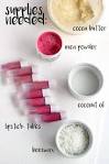 How to make organic lipstick