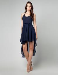 Resultado de imagen para vestidos de gasa cortos adelante y largos atras negros