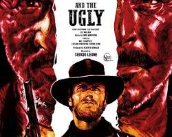 Blondie (Clint Eastwood) in The Good, the Bad and the Ugly movie poster resmi