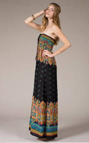 Resultado de imagen de maxivestidos estilo bohemio