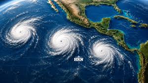 ¿Se formarán huracanes? Vigilan dos eventuales ciclones tropicales en el Pacífico