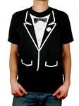 T shirt tuxedo