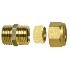 Raccord à bague droit M3/8 x tube 14mm (X 10) - DIFF | Leroy ...