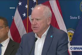 Minnesota Gov. Tim Walz (D) Holds News Conference on Shooting Death by Federal Agents