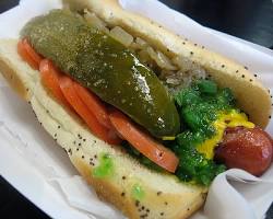 Hot dog di Chicago