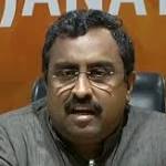 Madhav retracts Pakistan remark Omar