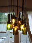 Unique Chandeliers Made Out Of Recycled Wine Bottles - Homedit