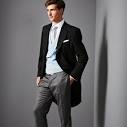 Slim fit morning suit