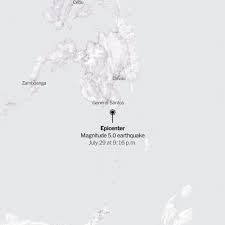 Maps: Series of Earthquakes Shakes the Philippines