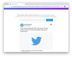 Image of Twitter website