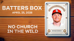 Nathan Church Goes Yard Twice for St. Louis- Fantasy Hitting Recap 4/25/26
