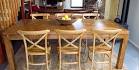 Mango wood dining table Sydney