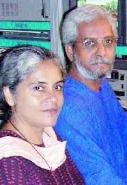 ON CAMERA: Anjali Monteiro and K.P. Jayashankar. MAKING A documentary involves more than a creative bent ... - 2002100700770301