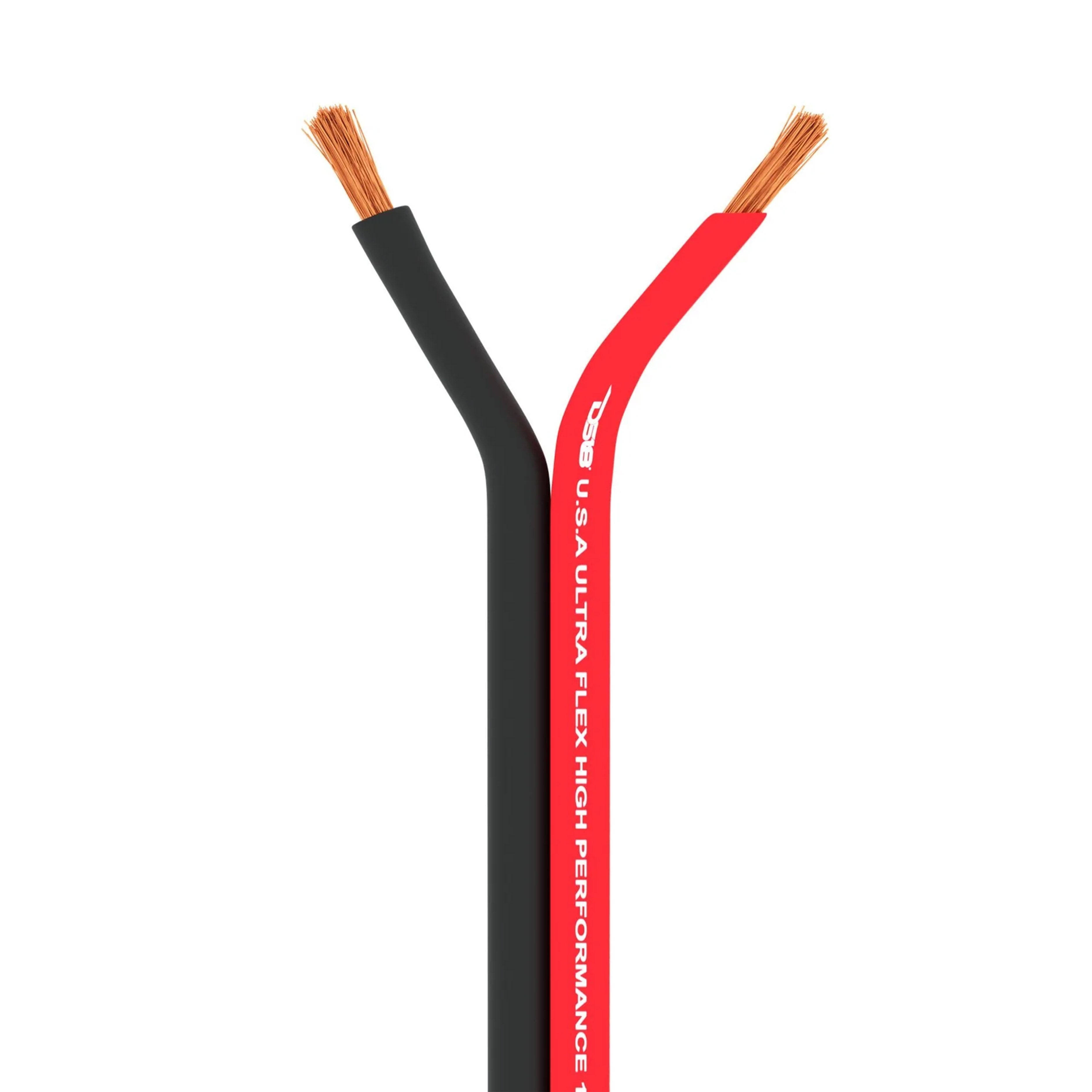 DS18 SW-16GA-100RB 16-GA Ultra Flex CCA Speaker Wire 100 Ft