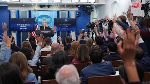 Watch live: Leavitt holds White House briefing ahead of Trump primetime address