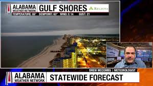 Drew McCombs: Cloudy Monday in Alabama with spotty showers