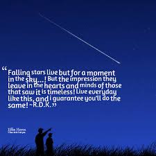 Falling Stars Quotes. QuotesGram via Relatably.com