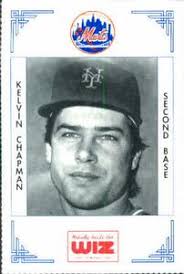 1991 Nobody Beats the Wiz New York Mets #70 Kelvin Chapman Front - 62139-70Fr
