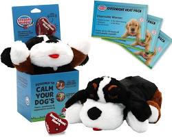 Image of Snuggle Puppy, highlighting the heartbeat feature