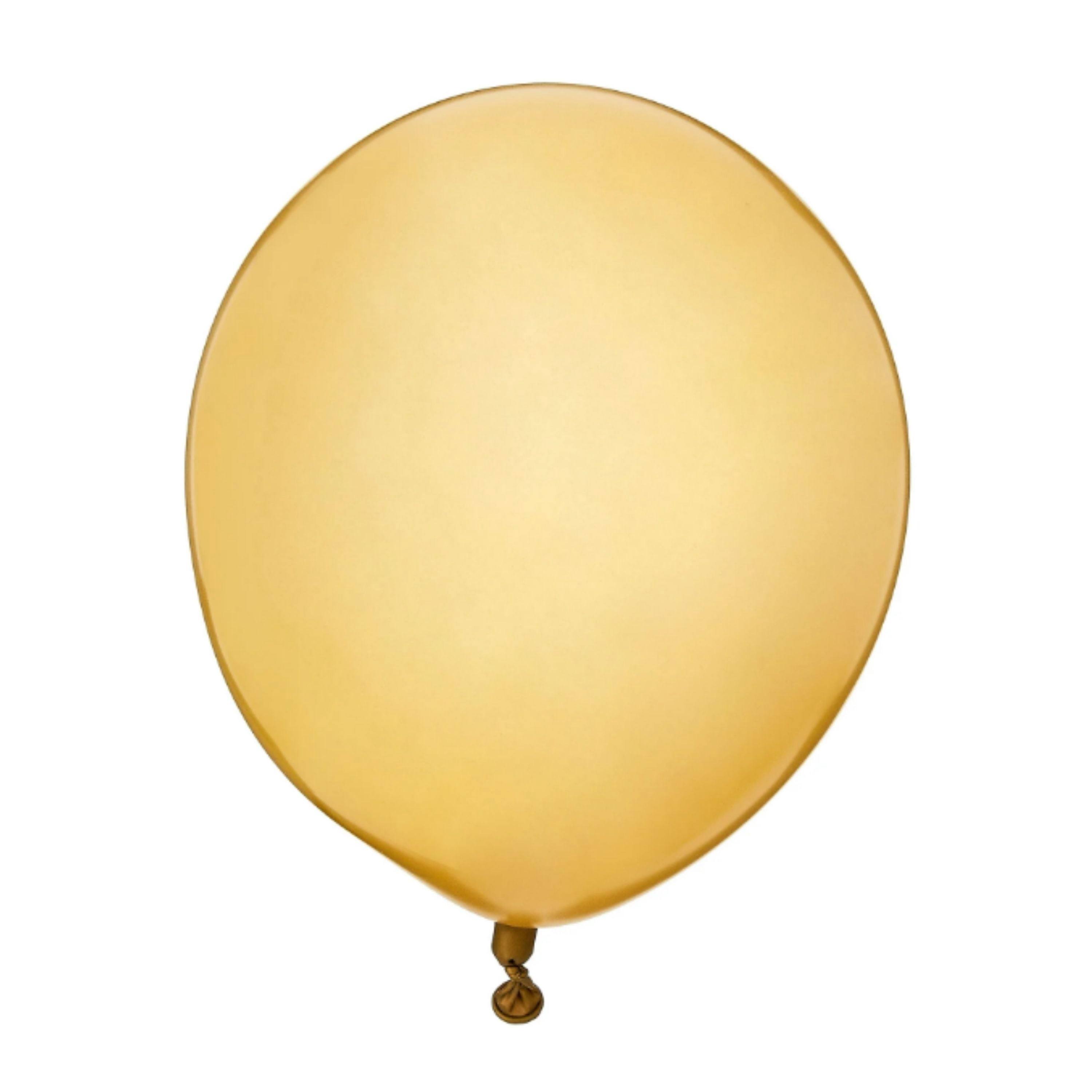 12 inch Gold Latex Balloons