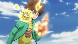 Resultado de imagem para tsuna flame