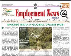 Image of Employment News website