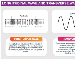 صورة transverse and longitudinal waves