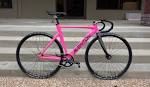 Aventon Mataro Track Fixie Fiets - Celeste m