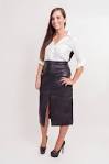 Womens leather skirt