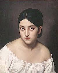 Hortense Cornu (1812-1875), née Lacroix, était la femme du peintre Sébastien Cornu, élève de Ingres. - hcornu
