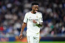 More boos for Vinicius in Real Madrid's Champions League match against Monaco at the Bernabeu