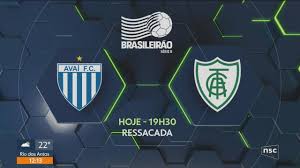 Série B: Avaí joga hoje, na Ressacada, contra o América-MG