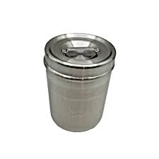Stainless Medical Dressing Jar With Slip Cover Polar Ware 1 ...