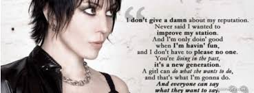 Joan Jett Quotes And Sayings. QuotesGram via Relatably.com