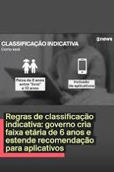 CLASSIFICAÇÃO INDICATIVA – O Ministério da Justiça e Segurança ... enviado por GloboNews em Instagram